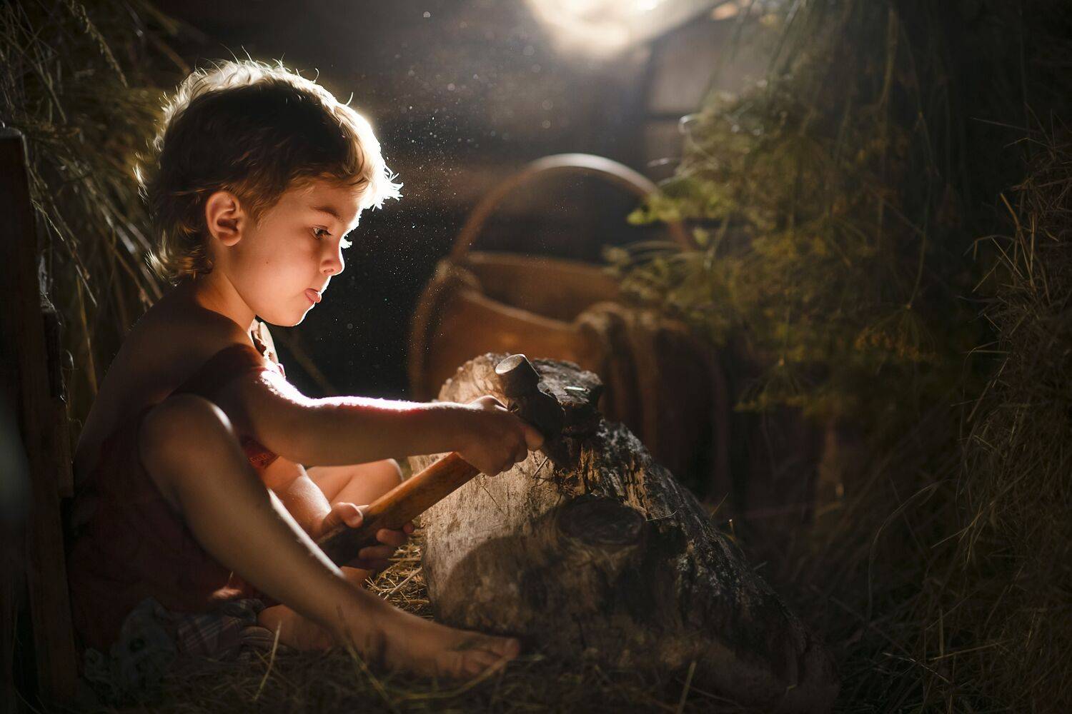 ребенок, мальчик,лето,деревня, Ирина Ефимова