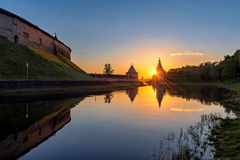 Закат фото превью