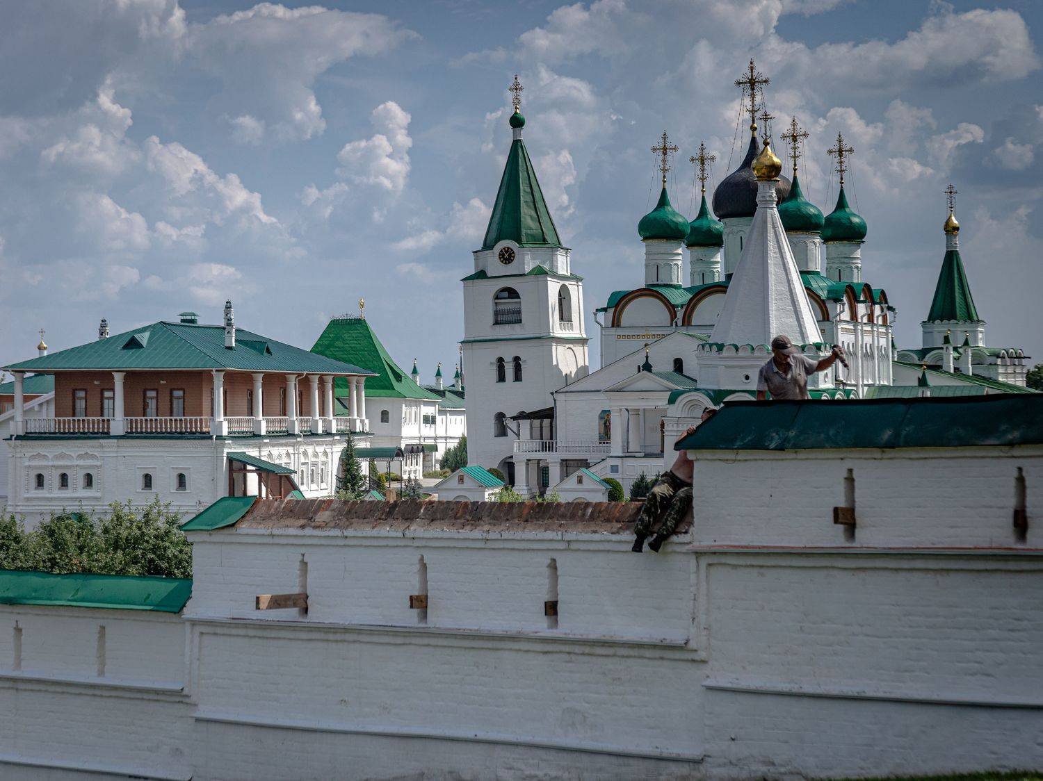 #монастырь #купола #печерский #вознесенский #религия #храм #нижний_новгород #храм, Демидова Марина