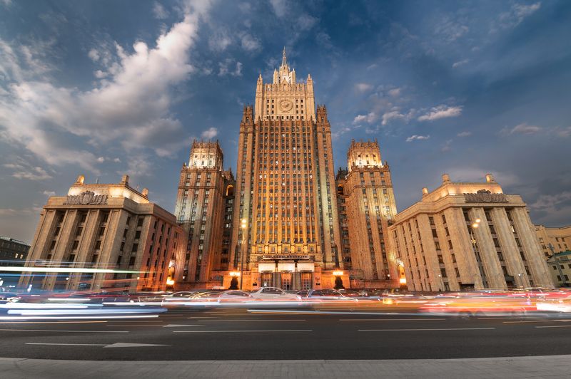 город, архитектура, москва, улица, street, city, moscow, russia, architecture, urban Министерство Иностранных Дел. Москва. фото превью