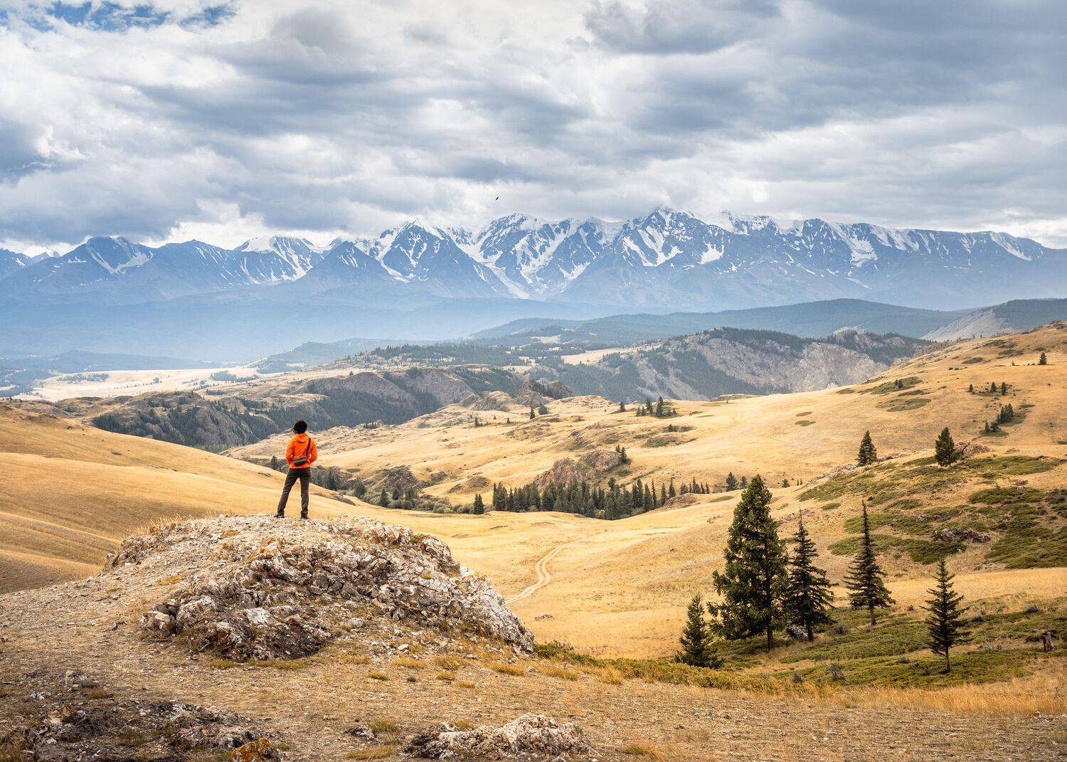 алтай, осень, горы, курай, Важенин Евгений