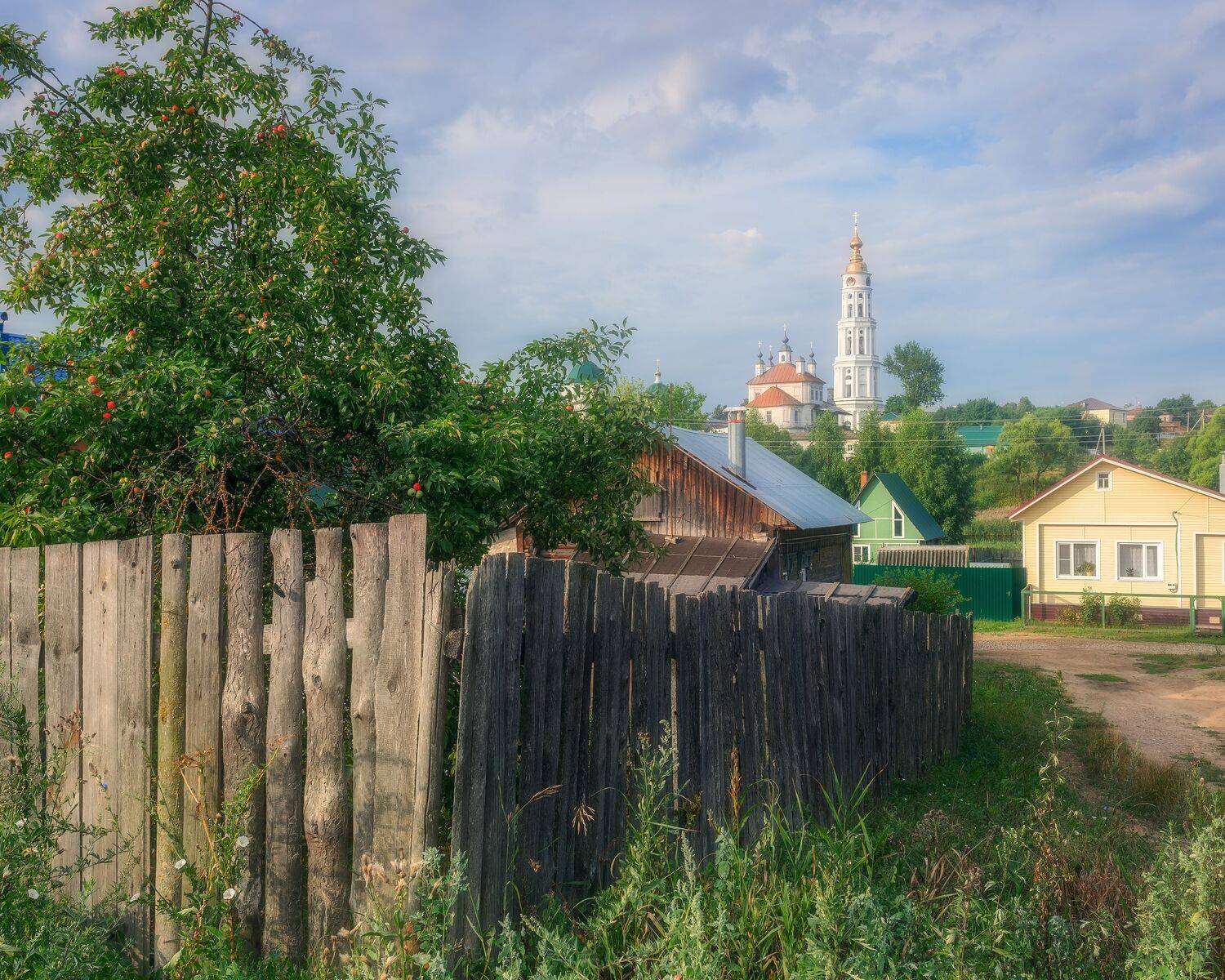 пейзаж, Россия, лето, Лежнево, Ивановская область , Мартыненко Дмитрий