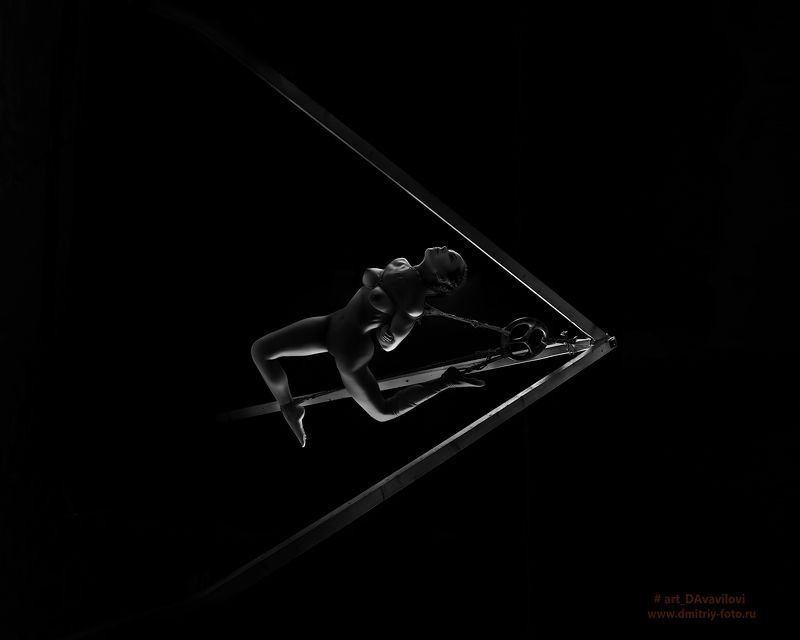 art_davavilovi nude шибари подвес Полет в космос фото превью