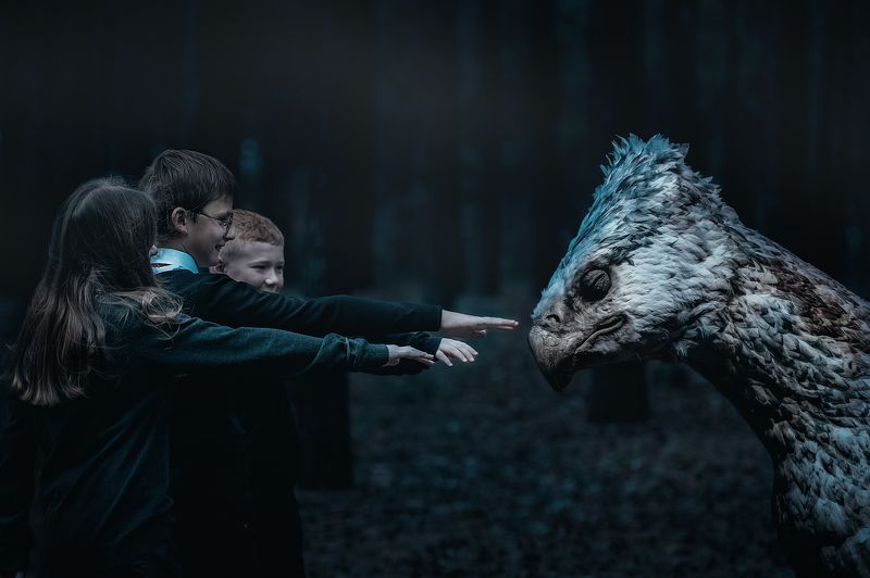 дети детская фотосессия Фан Harry Potter фото превью