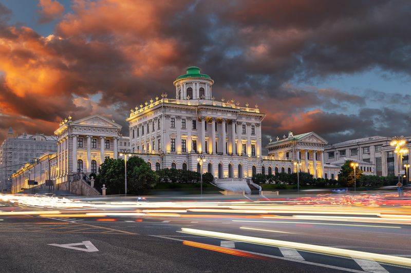 город, архитектура, москва, улица, street, city, moscow, russia, architecture Дом Пашкова. Москва фото превью