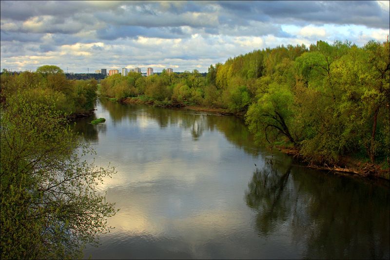 река-москва, звенигород Берега.... фото превью
