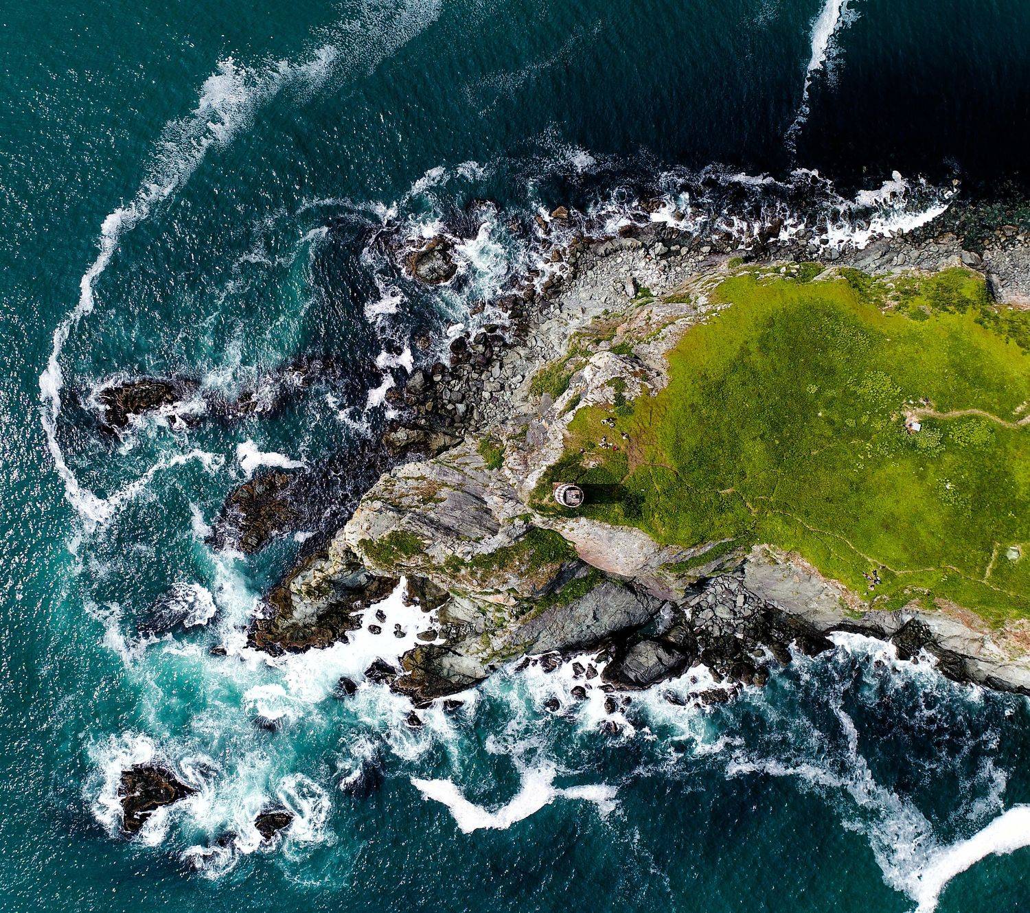 мыс, зелёный, камчатка, дрон, пейзаж, океан, Karasev Pavel