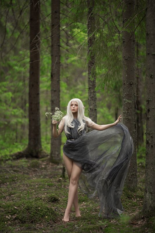 Эльфийка фото превью