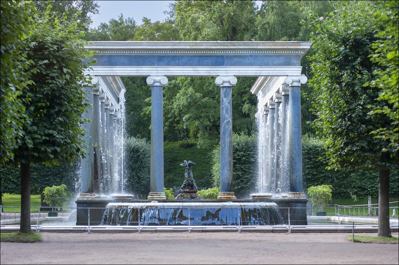 Фонтан Львиный каскад фото превью