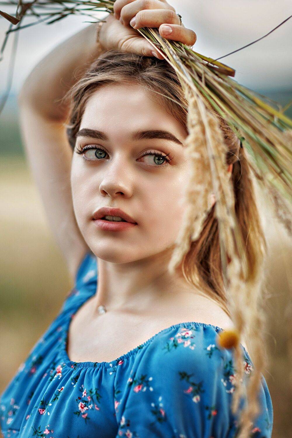 портрет, девушка, природа, Алёна Дуклер