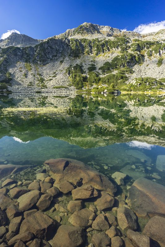 landscape nature vertical hiking lake Fish lake фото превью