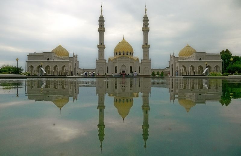 Жемчужина Татарстана: великолепная Белая мечеть. фото превью