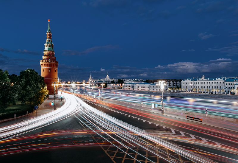 город, архитектура, москва, улица, street, city, moscow, russia, architecture, urban Кремлёвская набережная, Москва фото превью