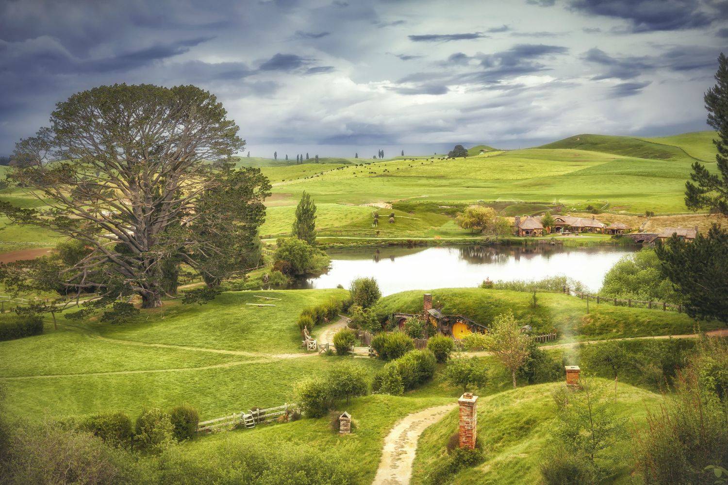 шир,хоббит,беггинс,хоббитон, hobbiton, matamata,nz, Андрей Чабров