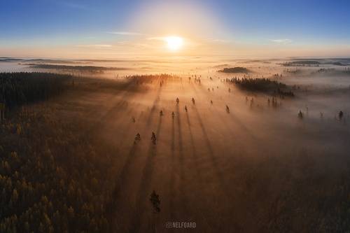 Рассвет над Ладогой