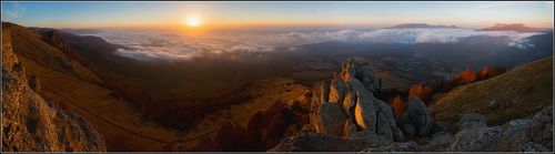 Над просторами Крыма
