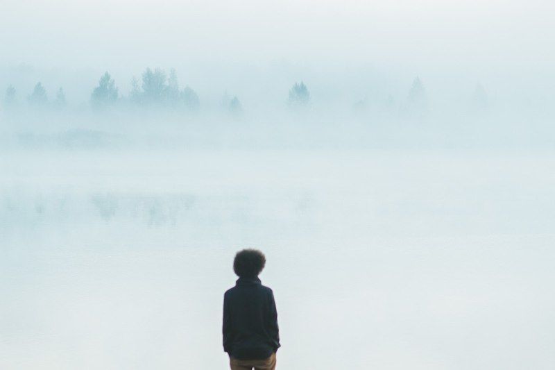 Волга, Лето, Туман, Утро Туман на Волге фото превью