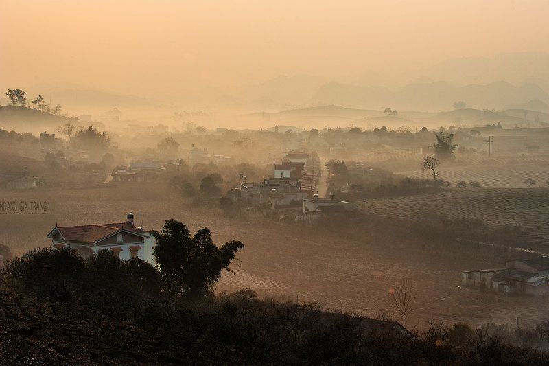 Bình minh hồng фото превью