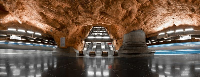 Metro, Patrykignacak, PatrykxIgnacaxUndergrounxStockho, R?dhuset, Stockhom, Sweden, Underground Underground фото превью