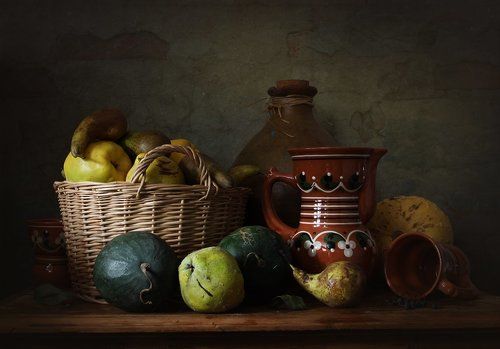 Вариации с айвой и арбузиками