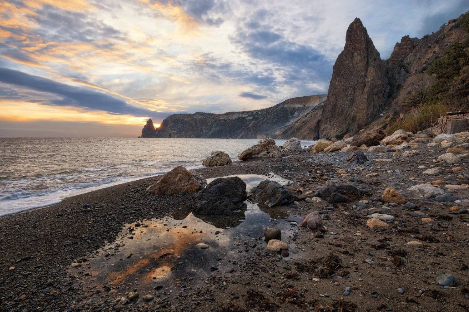 Крым, Фиолент, Черное море, Анатолий Гордиенко
