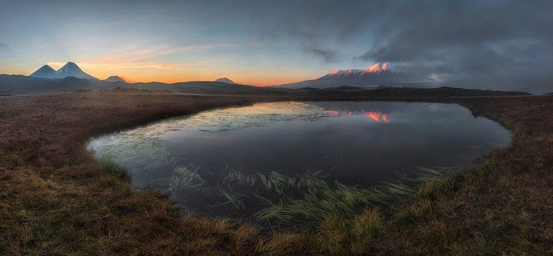 Камчатка, Толбачик Утро и вечер в долине Великанов. фото превью