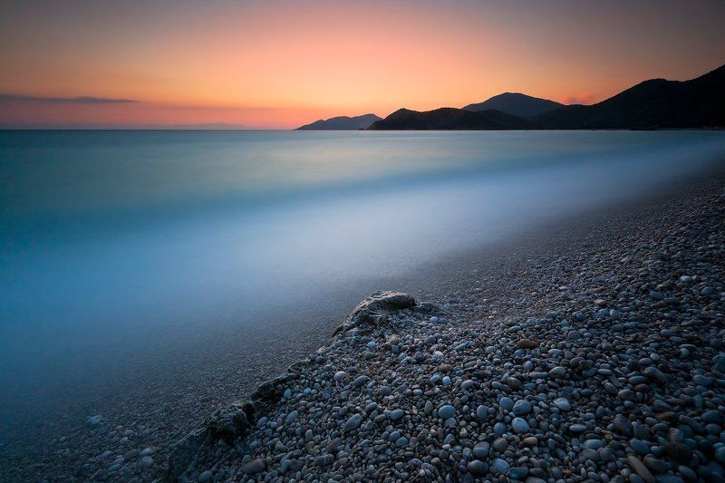 50d, Big stopper, Canon, Landscape, Long exposure, Mountains, Oludeniz, Seascape, Sokol, Sunset, Turkey Calmness фото превью