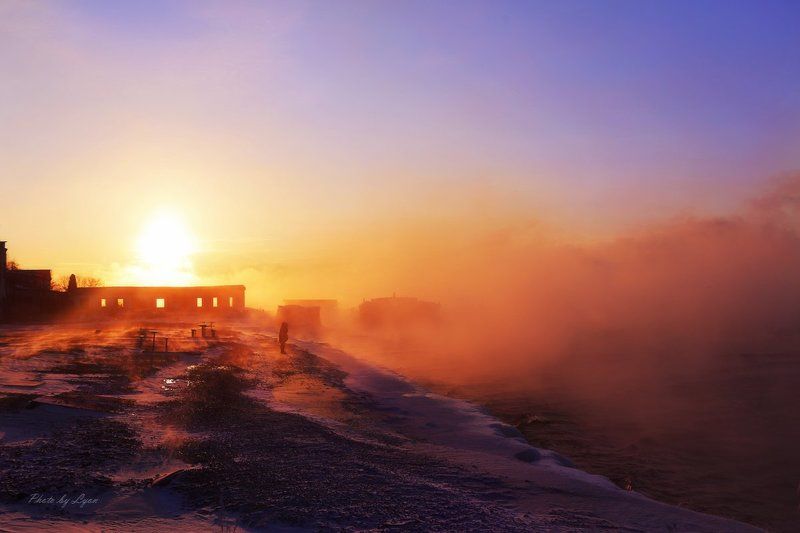 Озеро Байкал Озеро Байкал утром фото превью