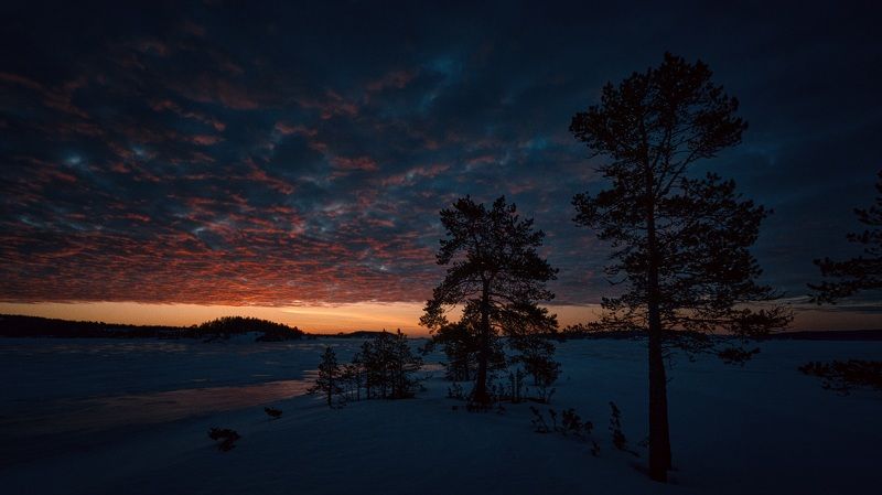Рассвет на Ладоге фото превью