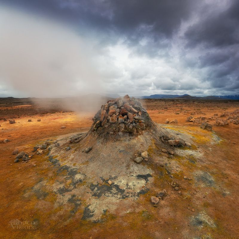 iceland,fumarole,volcano,landscape,volcanic,geothermal Living Iceland фото превью