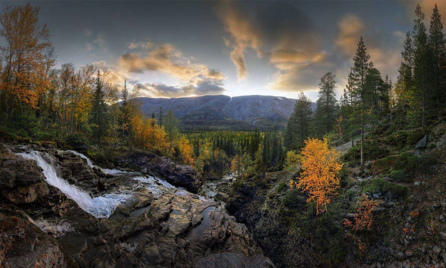 Север Хибины Заполярье осень , Александр Бархатов