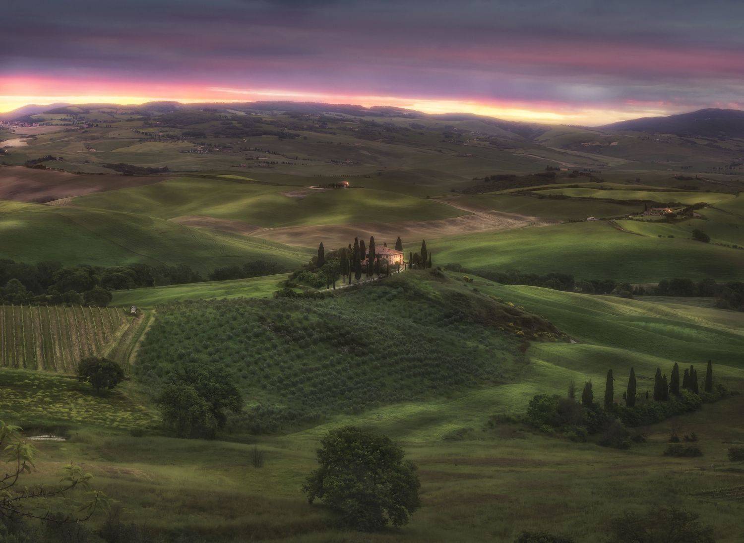 тоскана, italy, tuscany, Андрей Чабров