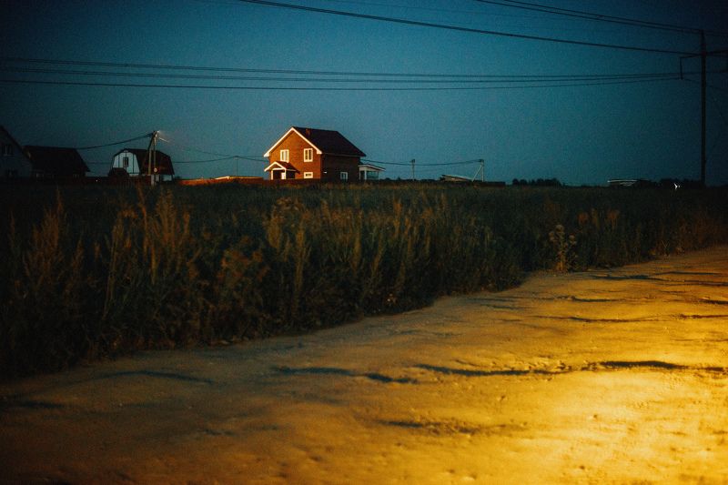 Night at the village фото превью