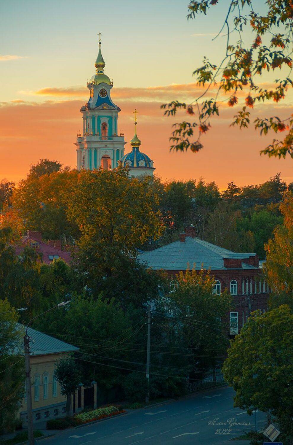 кострома, город, улица, архитектура, вечер, Елена Рубинская