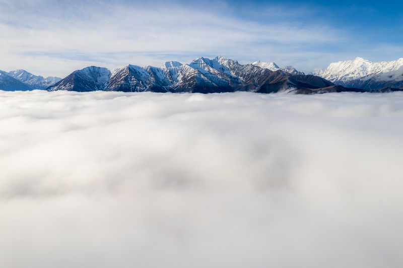 landscape Above the clouds фото превью
