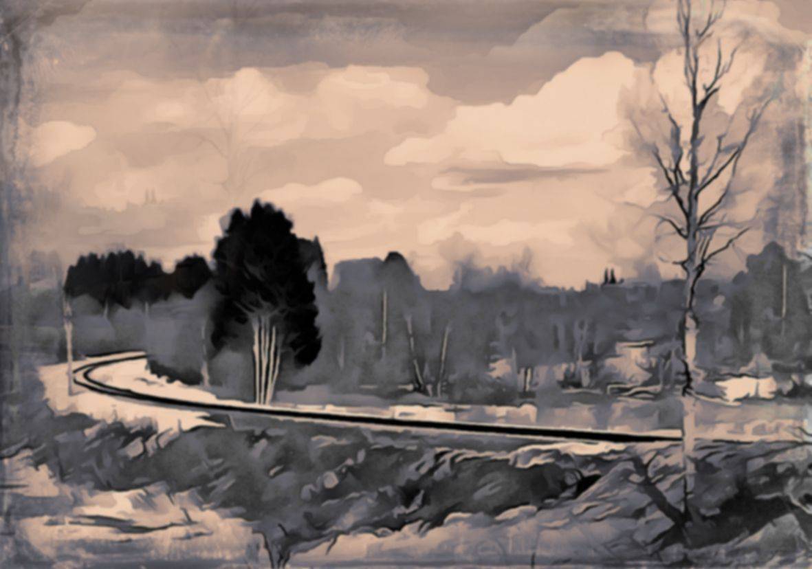Дорога на Гатчину. Автор: T. Bondarenko , T. Bondarenko