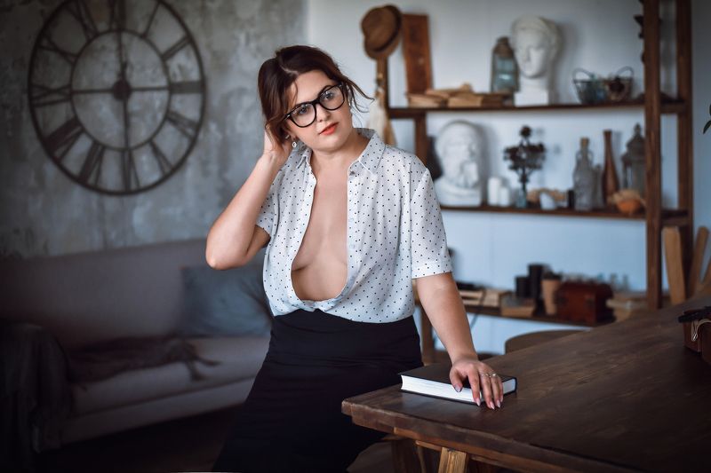 ню, девушка, естественный свет, nu, nude, топлесс, обнаженная, женственность После уроков фото превью