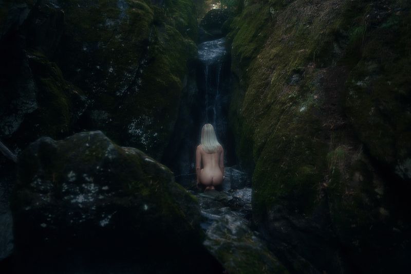 nude art girl Silence фото превью