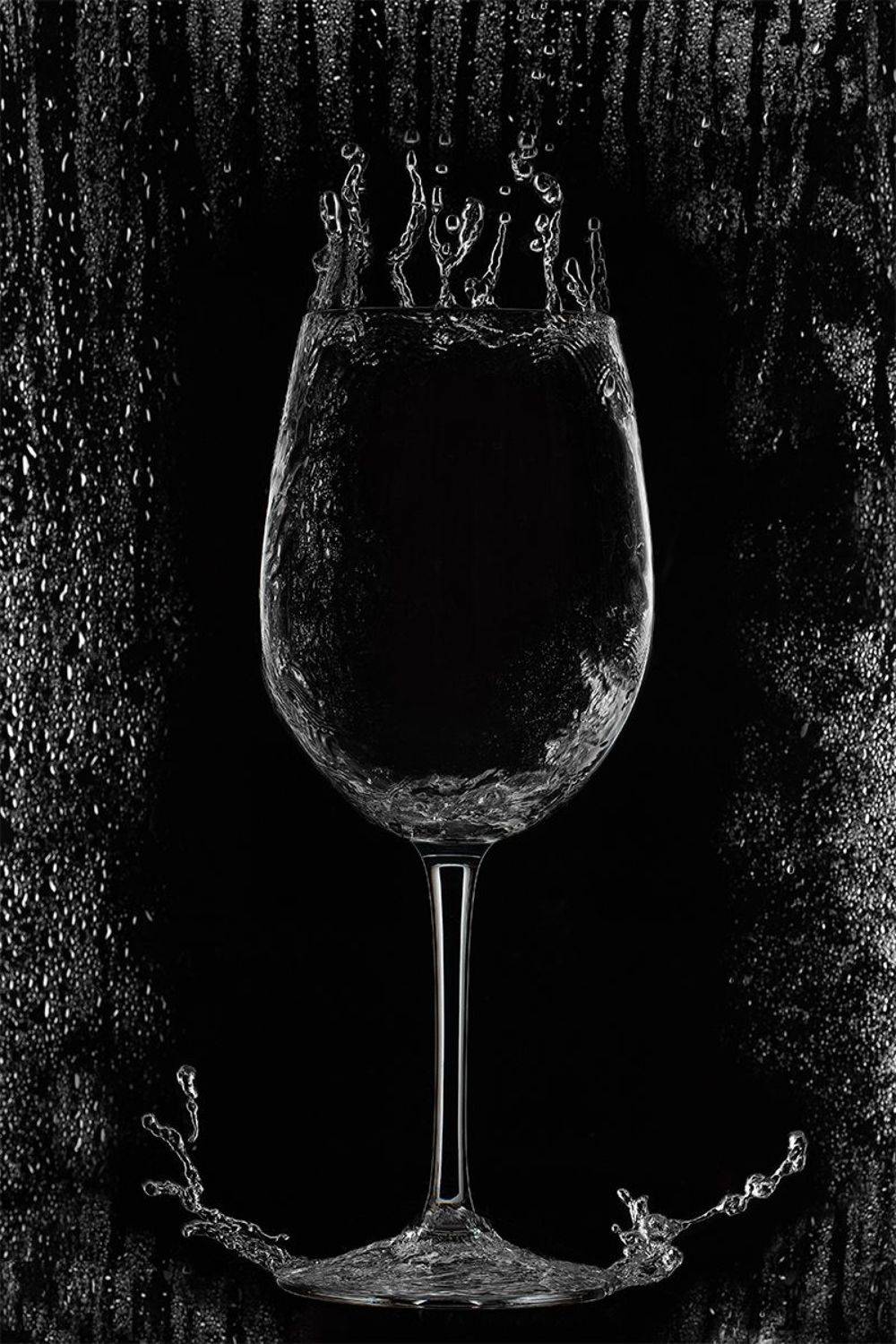 бокал, капли, корона., Ванециан Тигран