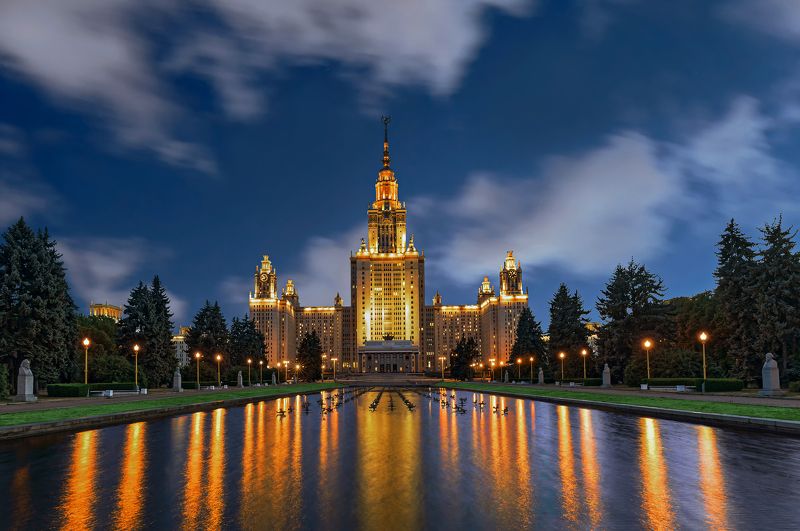город, архитектура, москва, улица, street, city, moscow, russia, architecture, urban Московский Государственный Университет фото превью
