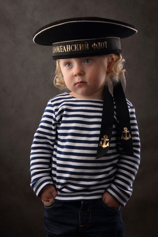 моряк, тельняшка, бескозырка The Sailor фото превью