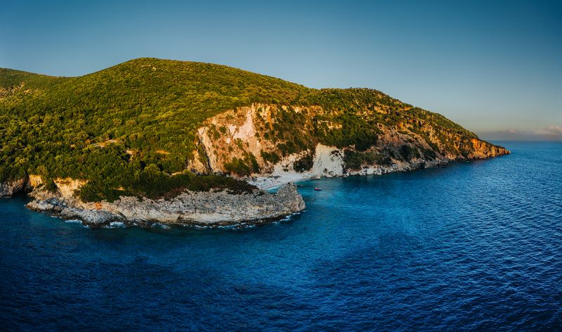 lefkada, greece, landscape, panorama Hidden beach фото превью