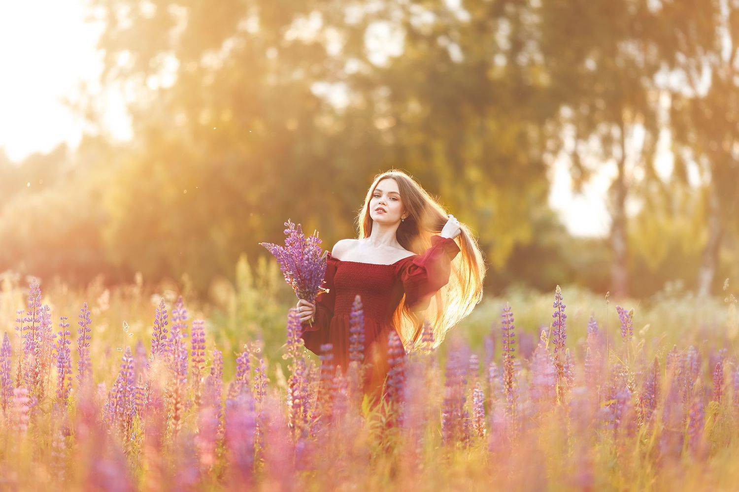 девушка, женский портрет, Бикетская Надя