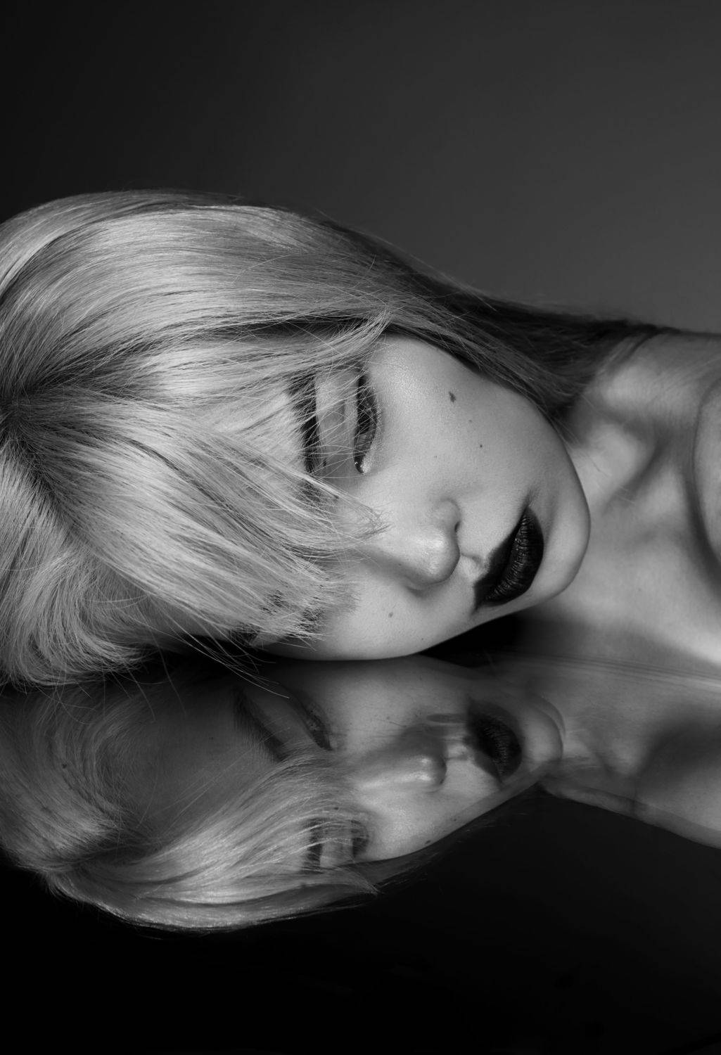 portrait, black and white, Брыль Дарья