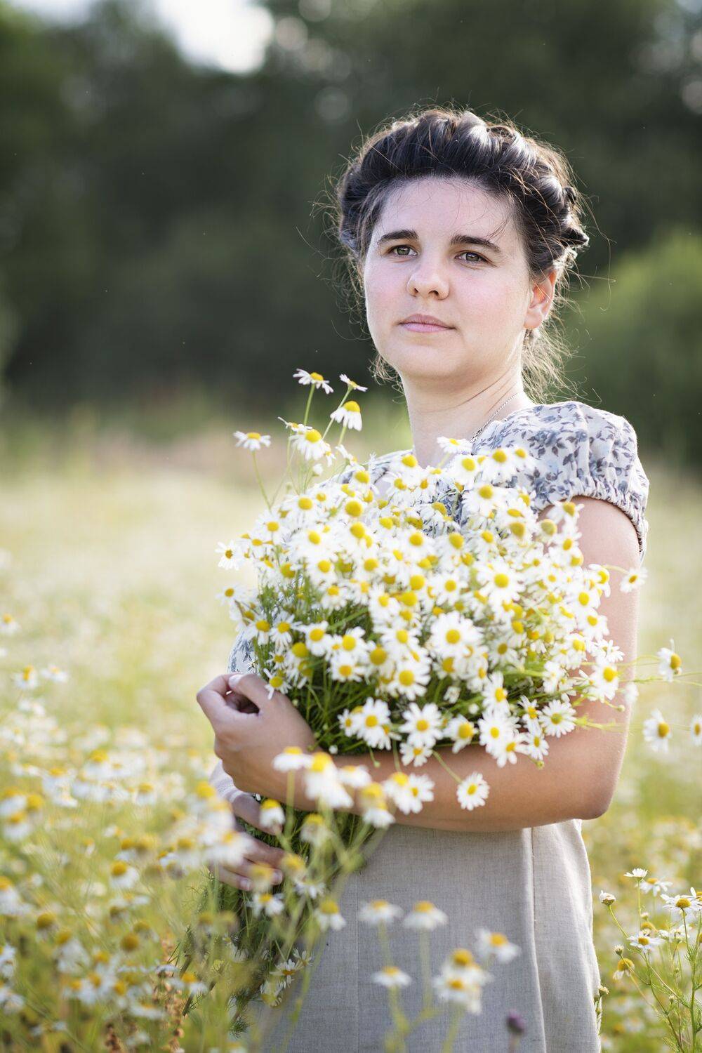 лето,ромашки,букет,солнце, Ирина Ефимова