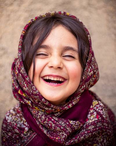 Collection of portraits of girls