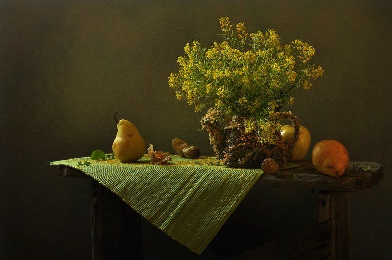 ~с букетиком сурепки~ фото превью