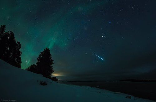 Метеорный поток Геминид.