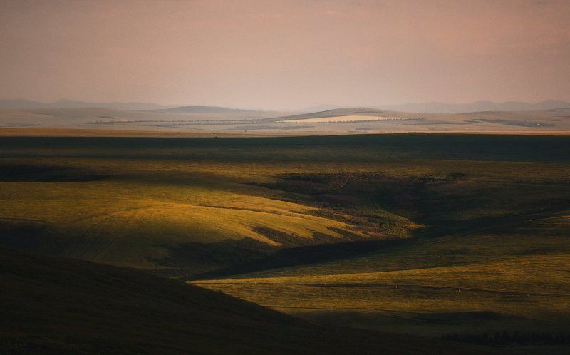 Забайкалье, Забайкальская степь, Забайкальский край, Закат, Закат в Забайкалье, По диким степям Забайкалья, Простор, Чернышевск, Чернышевский район Минимализм Забайкальской степи. фото превью