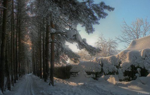 Зима из детства...